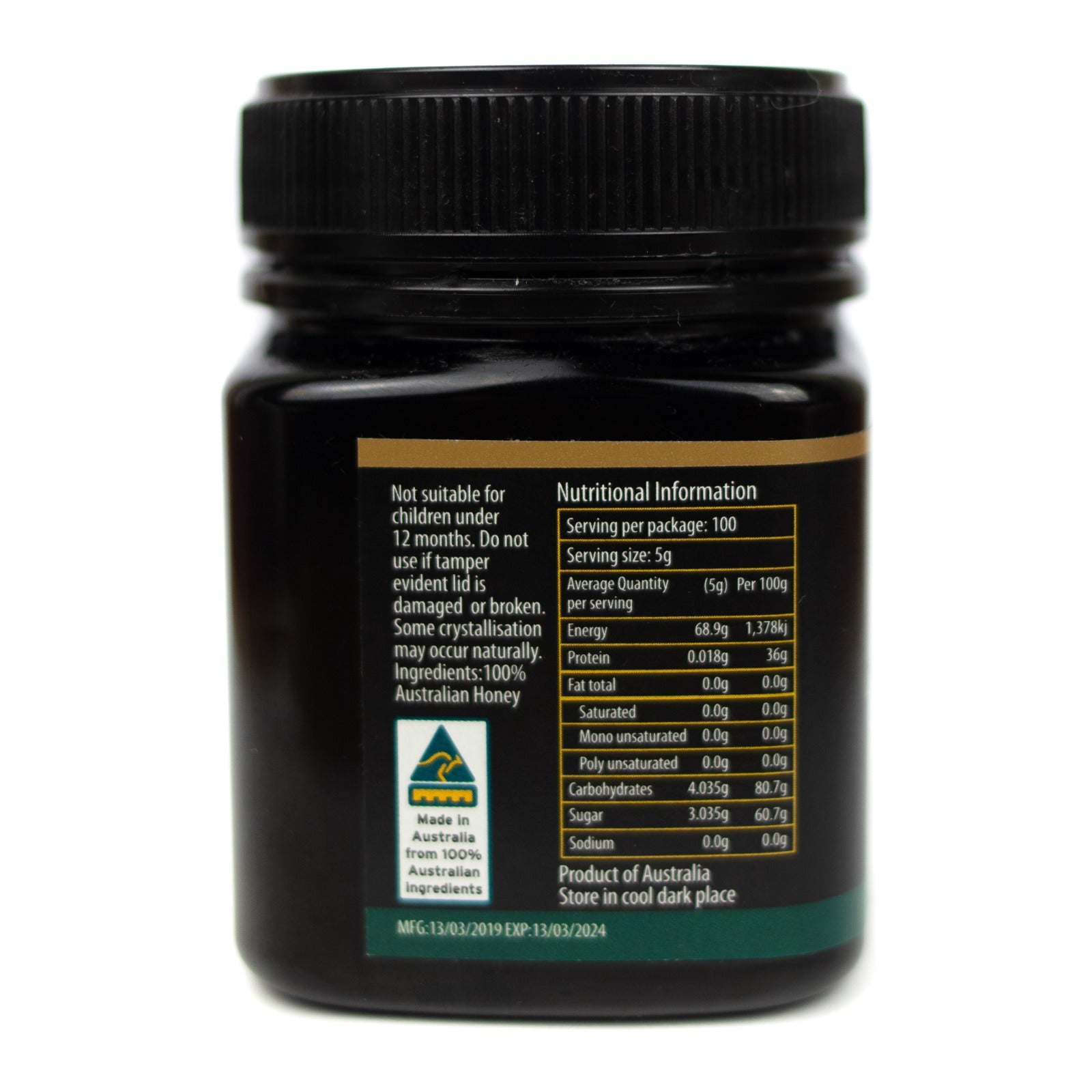 Bee Aus Manuka Honey Mgo 300+ 250 Gram