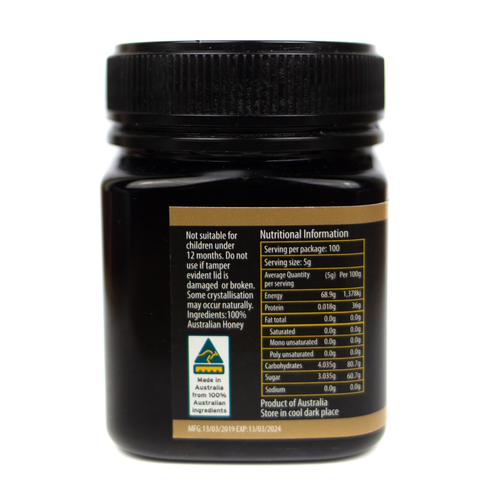 Bee Aus Manuka Honey Mgo 900+ 250 Gram