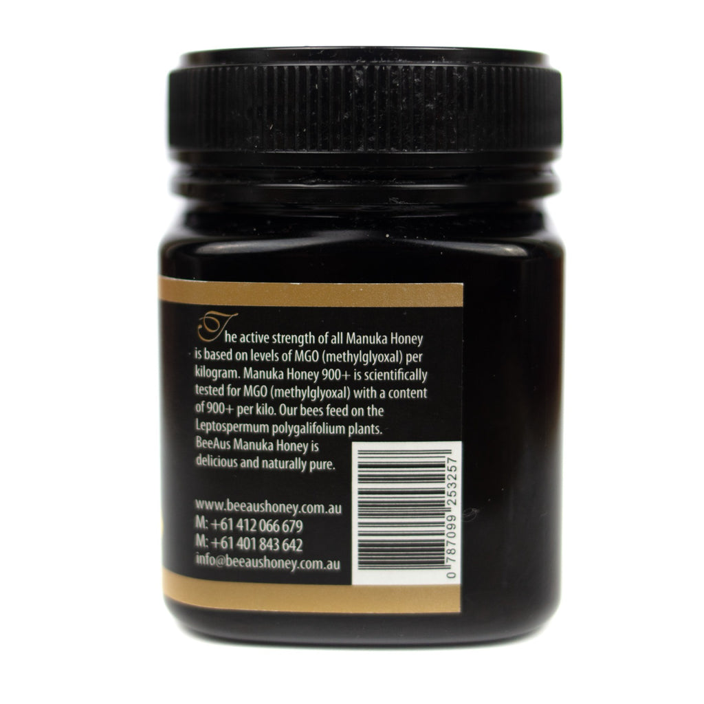 Bee Aus Manuka Honey Mgo 900+ 250 Gram