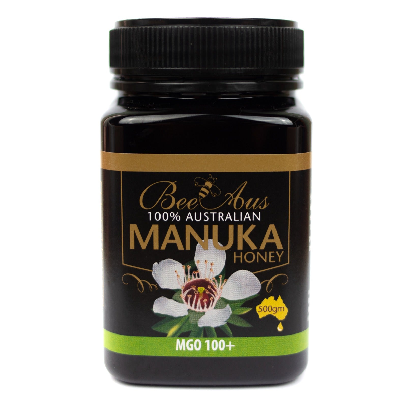 Bee Aus Manuka Honey Mgo 100+  500 Gram