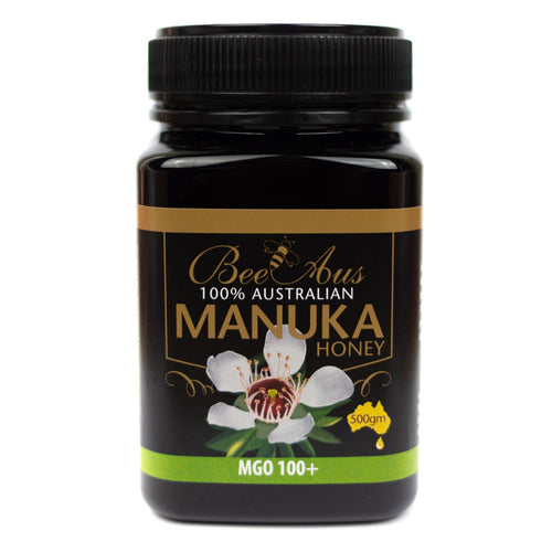 Bee Aus Manuka Honey Mgo 100+  500 Gram