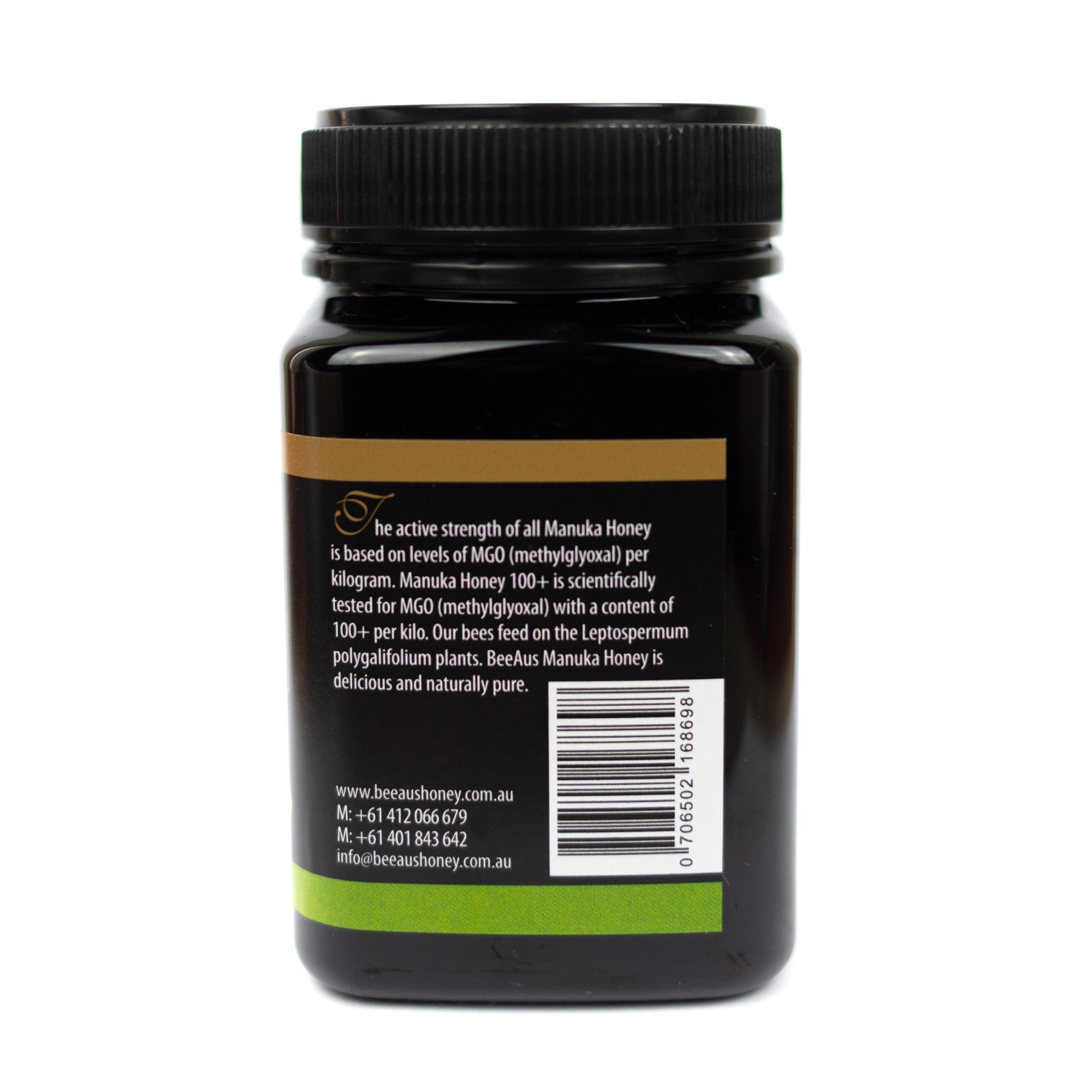 Bee Aus Manuka Honey Mgo 100+  500 Gram