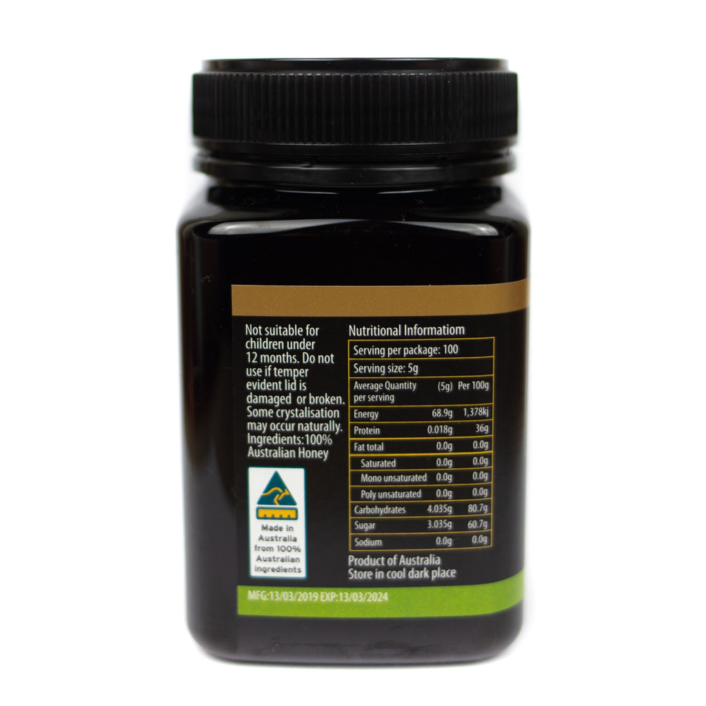 Bee Aus Manuka Honey Mgo 100+  500 Gram