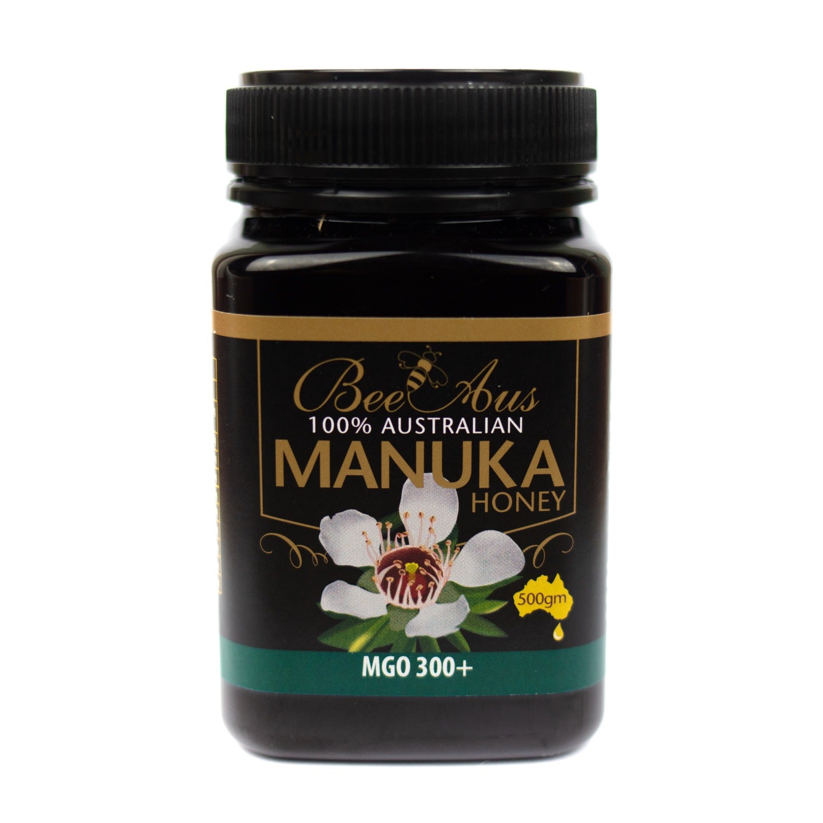 Bee Aus Manuka Honey Mgo 300+ 500 Gram